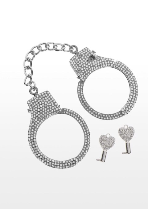 Diamond Wrist Cuffs Silver Silver