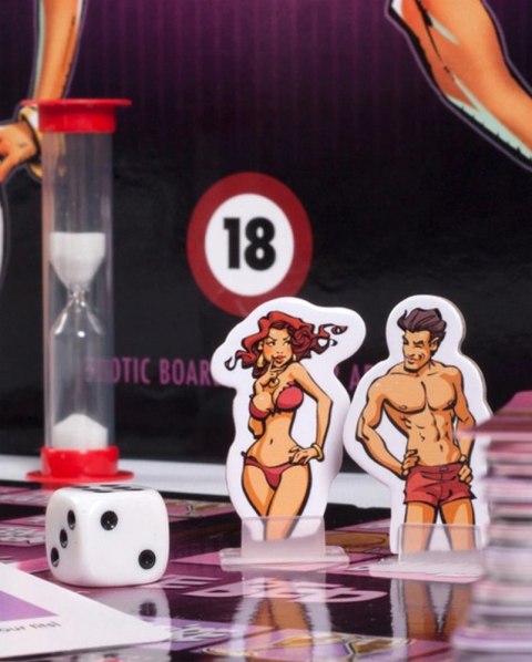 Bitwa w łożku gra planszowa dla par 52 karty zadaniowe EN