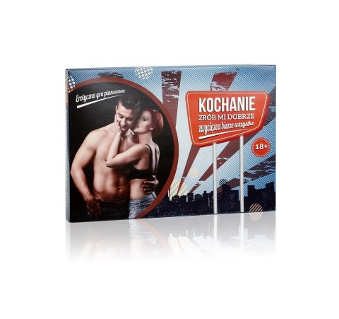 Grajmy Razem Kochanie Zrob Mi Dobrze - Gra Partnerska dla Par 31x22cm