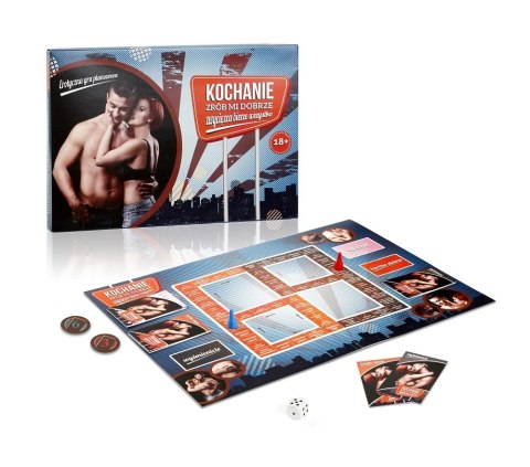 Grajmy Razem Kochanie Zrob Mi Dobrze - Gra Partnerska dla Par 31x22cm