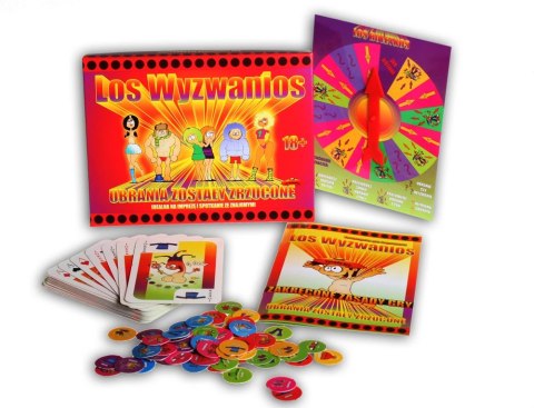 Grajmy Razem Los Wyzwanios Gra Imprezowa Towarzyska Rozbierana 17x13cm