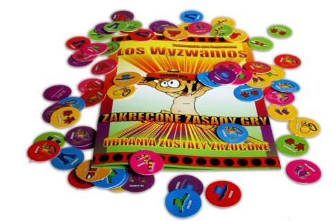 Grajmy Razem Los Wyzwanios Gra Imprezowa Towarzyska Rozbierana 17x13cm