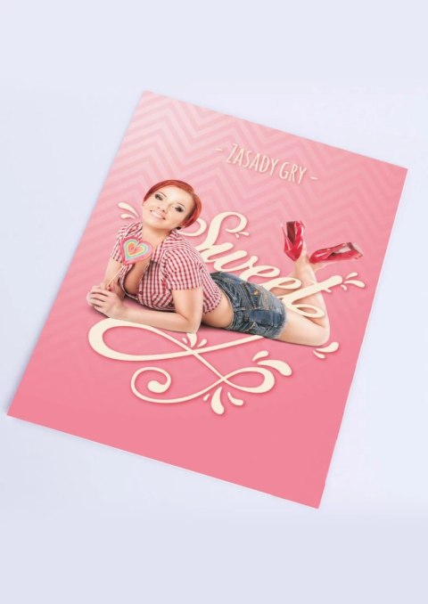 Grajmy Razem Sweet - gra planszowa dla par z kajdankami i kartami zadań