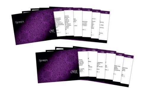 Grajmy Razem Tajemnica Część 1 Gra Karciana dla Par 18+