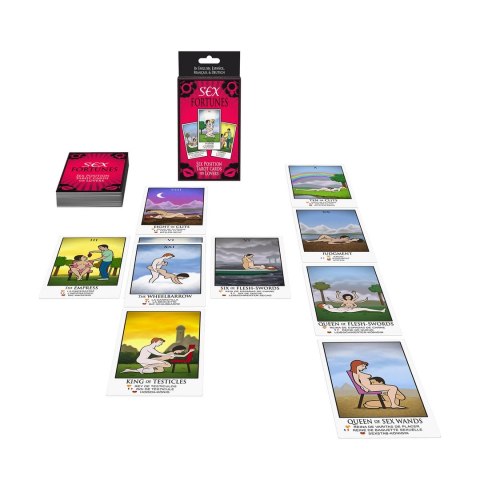 Kheper Games Gra karciana Sex Fortunes - Tarot dla par, 10 kart