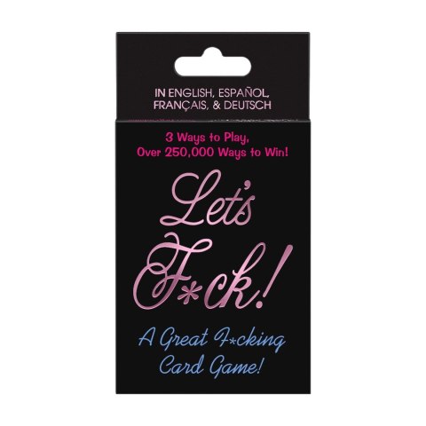 Kheper Games Let's Play Cards - Zestaw 48 kart z zadaniami i instrukcjami