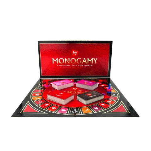 Monogamy Gra planszowa dla par po angielsku 400 kart 3 poziomy