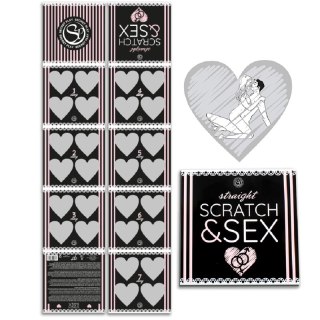 Secret Play Scratch & Fun Gra dla Par Heteroseksualnych 7 dni ES/EN/FR/PT/DE