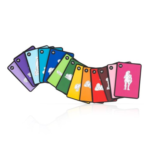 Tease & Please Sexy Slam Gra Karciana Dla Par 2w1 Kolorowe Ilustracje