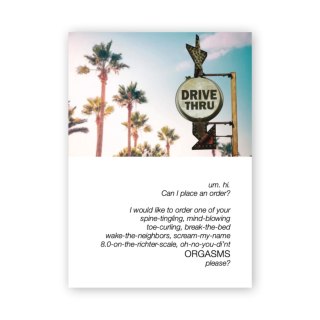 Warm Human Kartka Życzeniowa Humorystyczna z Nadrukiem 811104034552