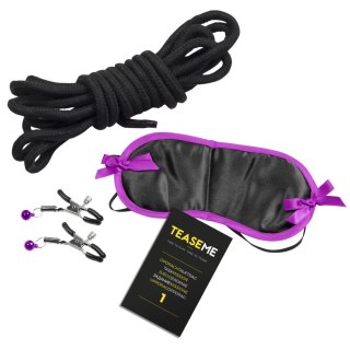 XXXME TEASEME Time to Play - gra partnerska z akcesoriami 15x15cm