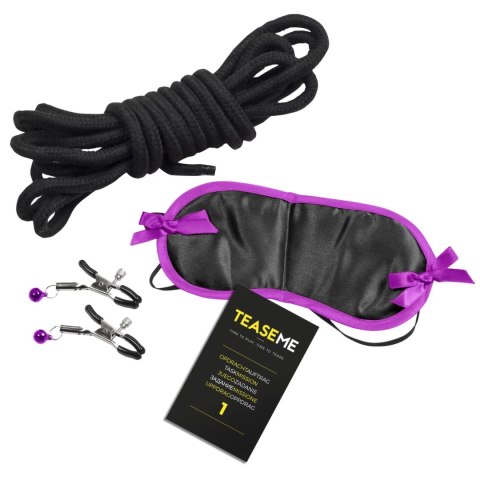 XXXME TEASEME Time to Play - gra partnerska z akcesoriami 15x15cm