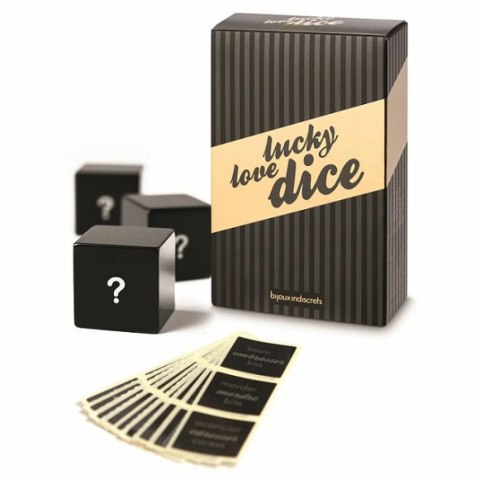 Bijoux Indiscrets Lucky Love Dice komplet 3 kostek do gry