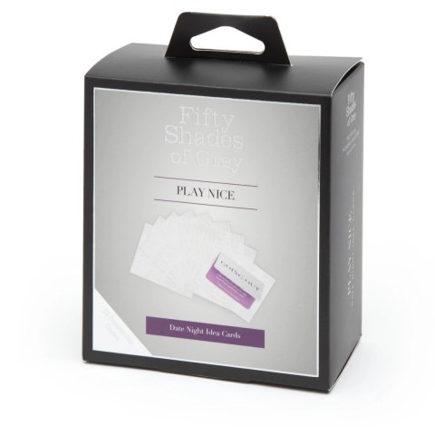 Fifty Shades of Grey - Zestaw 52 Kart Randkowych, inspiracje na wieczory