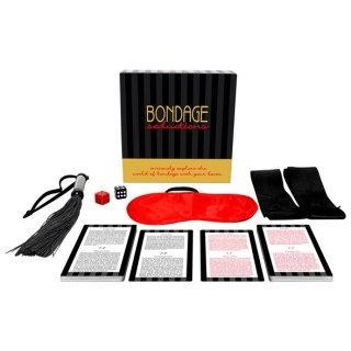 Kheper Games Bondage Seductions gra dla par z akcesoriami 36 kart