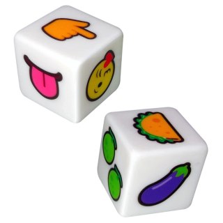 Kheper Games DTF Emoji Dice Gra w Kości z Zabawą Symboli 825156110225