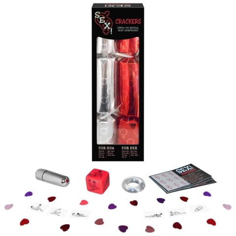 Kheper Games Sex Crackers gra dla par - zestaw upominkowy dla dwojga