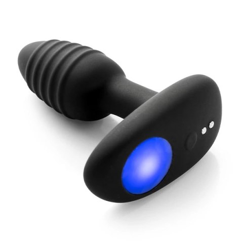 Kiiroo OhMiBod Lumen - interaktywny korek analny LED Bluetooth, silikon