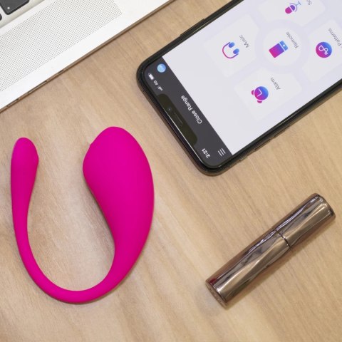 Lovense Lush 3 Rożowy - Interaktywne Jajko Bluetooth, 5h pracy