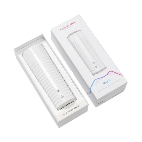 Lovense Max 2 - Interaktywna maszyna intymna sterowana aplikacją, biały