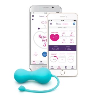 OhMiBod Lovelife Krush Turquoise - inteligentny system treningowy Bluetooth