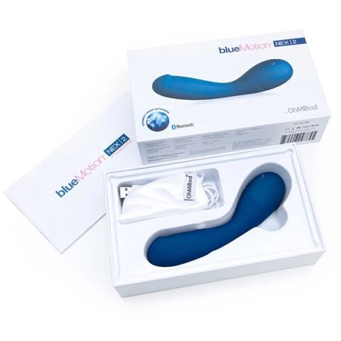 OhMiBod blueMotion Nex 2 - wibrator G-spot, sterowanie aplikacją, 16,5 cm