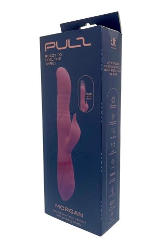 PULZ MORGAN UP AND DOWN DUO VIBRATOR WITH ROTATING BEADS