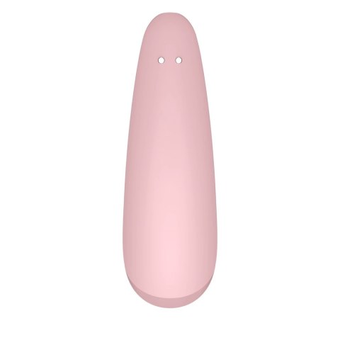 Satisfyer Curvy 2+ rożowy - Stymulator powietrzny z wibracjami Bluetooth