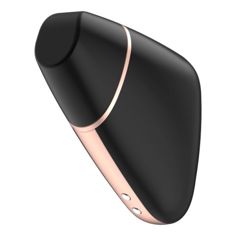 Satisfyer Love Triangle Black - Model z systemem Air Pulse i Bluetooth