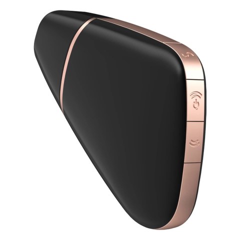 Satisfyer Love Triangle Black - Model z systemem Air Pulse i Bluetooth