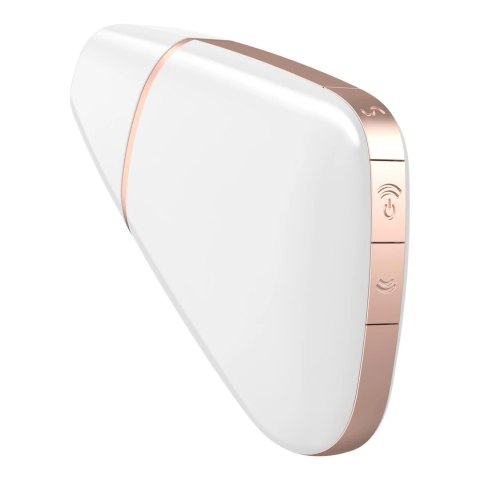 Satisfyer Love Triangle White - urządzenie z technologią Air Pulse, biel