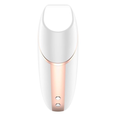 Satisfyer Love Triangle White - urządzenie z technologią Air Pulse, biel