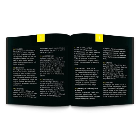 Tease & Please Sex Roulette Kiss - gra towarzyska, 24 wyzwania, 12x12cm