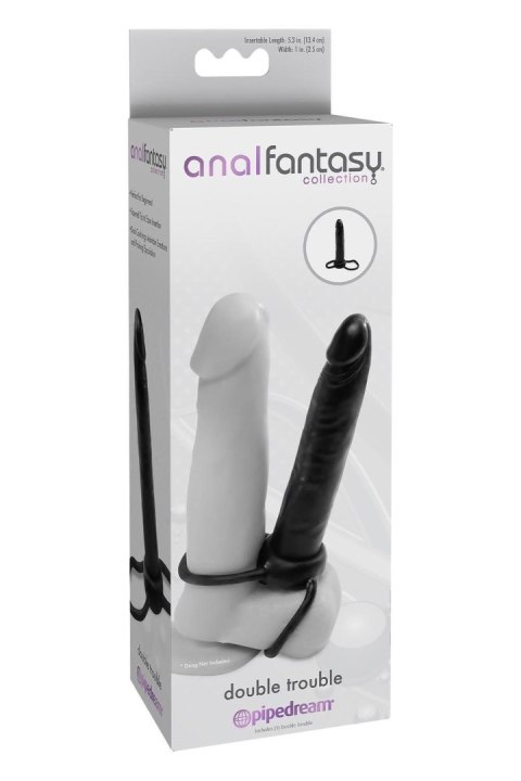 ANAL FANTASY COLLECTION DOUBLE TROUBLE BLACK