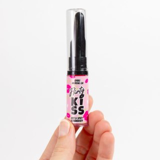 FLIRTY KISS EDIBLE AROUSAL GEL - STRAWBERRY AND MINT