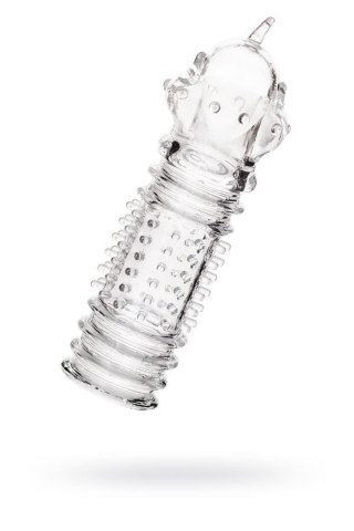 A-TOYS, Penis Sleeve, TPR, Transparent, 15.3 cm