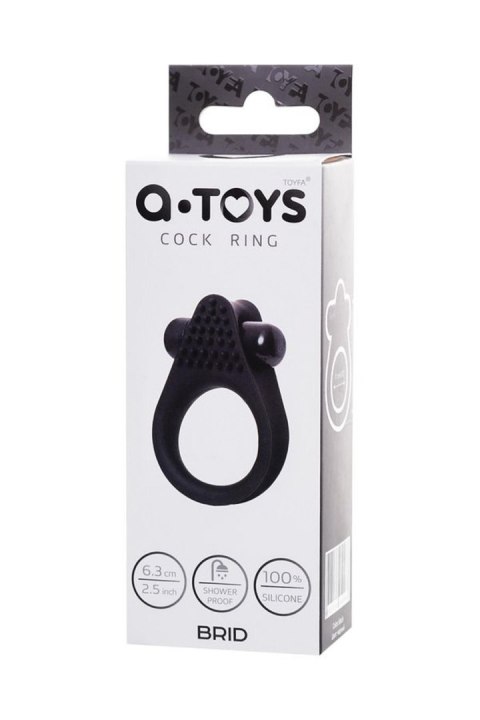 A-Toys BRID cock ring, black