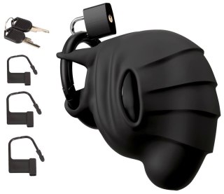 Black velvets Cock & Ball cage