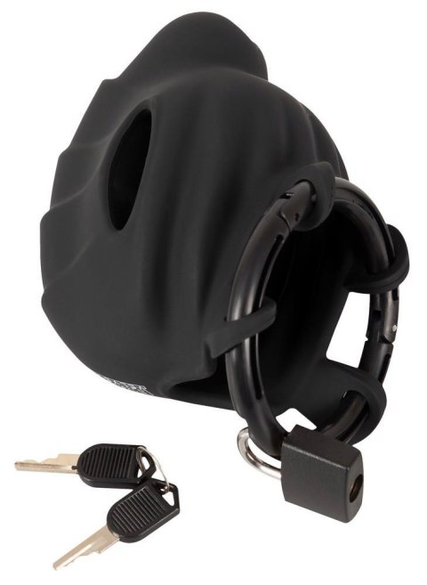 Black velvets Cock & Ball cage