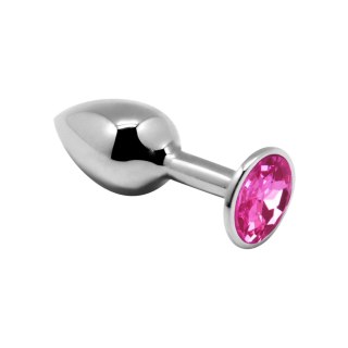 Mini Metal Butt Plug M pink