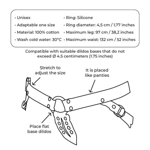 Uprząż/Lastic Strap-On
