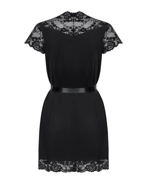 Bielizna-810-PEI-1 szlafrok czarny L/XL