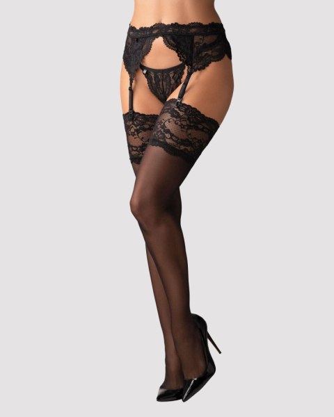 Bielizna-810-STO-1 pończochy czarne L/XL