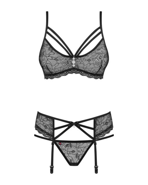 Bielizna-818-SEG-1 komplet 3-częściowy S/M