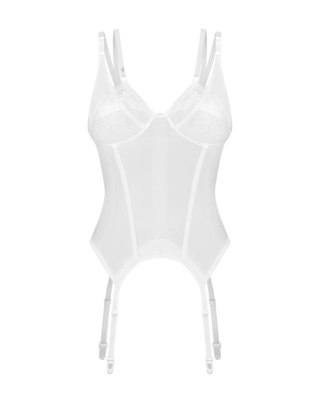 Arrowel White gorset biały 2XL/3XL