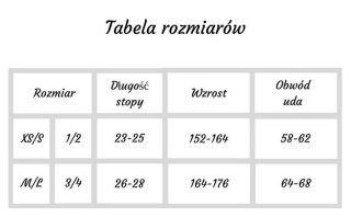 Bielizna- Kabarette/Rajstopy 153 CZARNE S/M