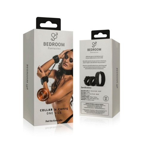 Bedroom Fantasies - Collar & Wrist
Cuffs Black