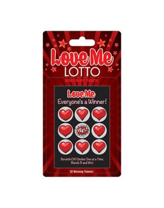 Love Me Lotto - 12 unique tickets