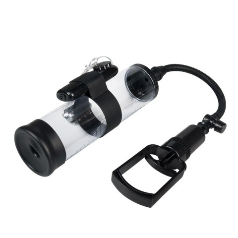 Pompka-Powerpump MAX Vibrating - Black&Clear