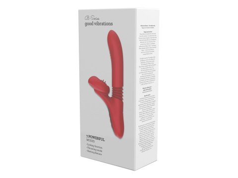 Silicone Vibrator 7 Powerful Modes - Licking,
Thrusting and Heating